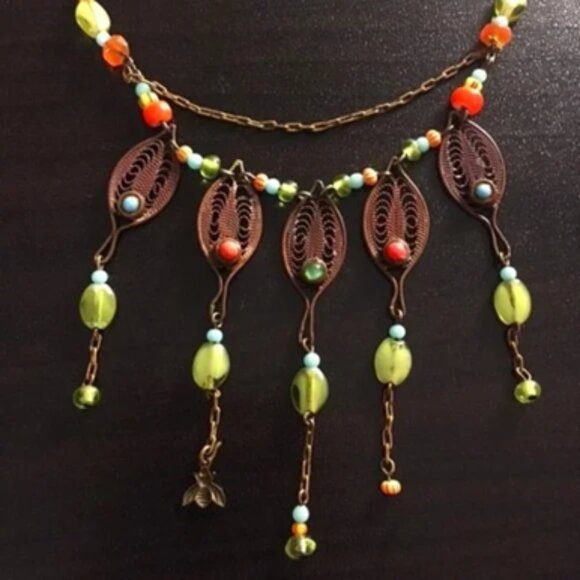 Little Mermaid Boutique Artisan Handmade OAK Necklace - Picture 7 of 10